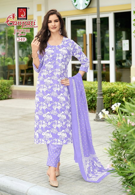 Jaipuri Pant Vol 17 By Ganpati Cotton Printed Online Dress Material Wholesale